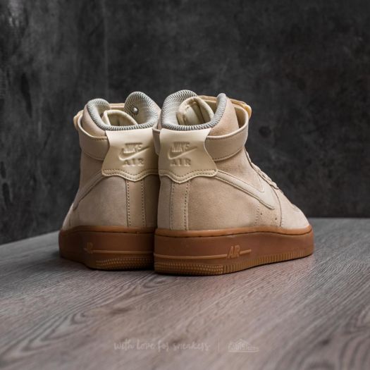 Women s shoes Nike Wmns Air Force 1 Hi SE Muslin Muslin Gum Medium Brown Footshop