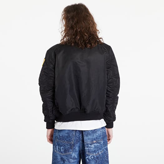 Bomber Alpha Industries MA-1 VF NASA Black Footshop