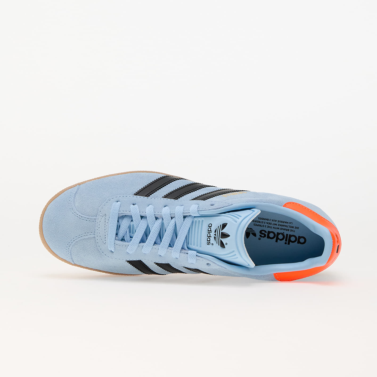 Férfi cipők adidas Gazelle Clearsky/ Core Black/ Gum2