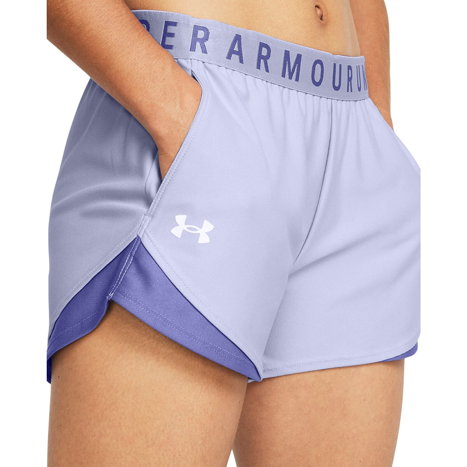 Pantaloni scurți pentru femei Under Armour Play Up Shorts 3.0 Purple