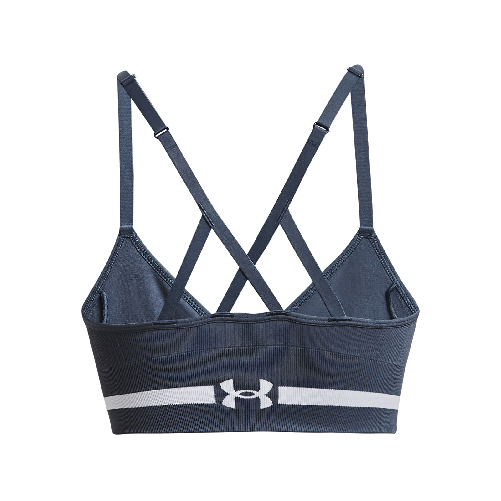 Bras Under Armour Seamless Low Long Bra Gray