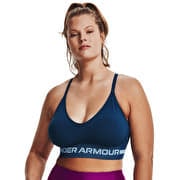 Under Armour Seamless Low Long Bra Blue