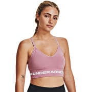 Under Armour Seamless Low Long Bra Pink