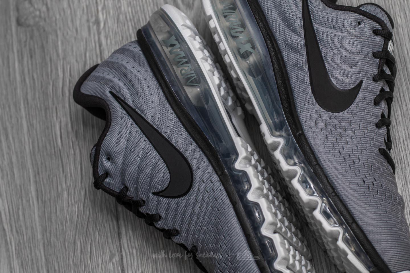 Herren Sneaker und Schuhe Nike Air Max 2017 Cool Grey Black Pure Platinum Footshop