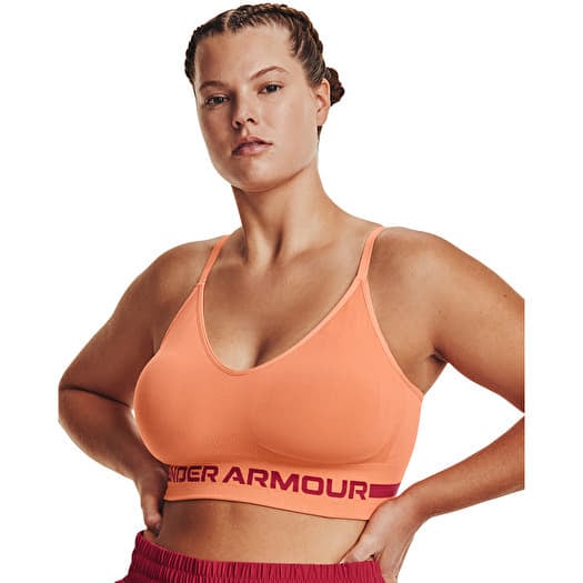 Under Armour Seamless Low Long Bra Orange