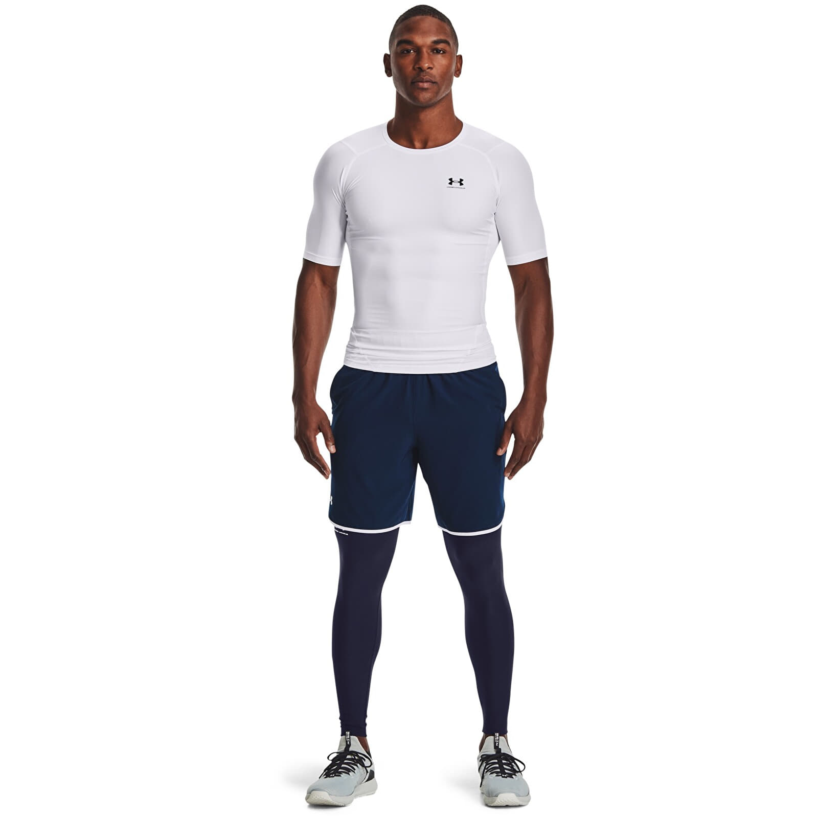 Men's leggings Under Armour HG Armour Leggings Navy