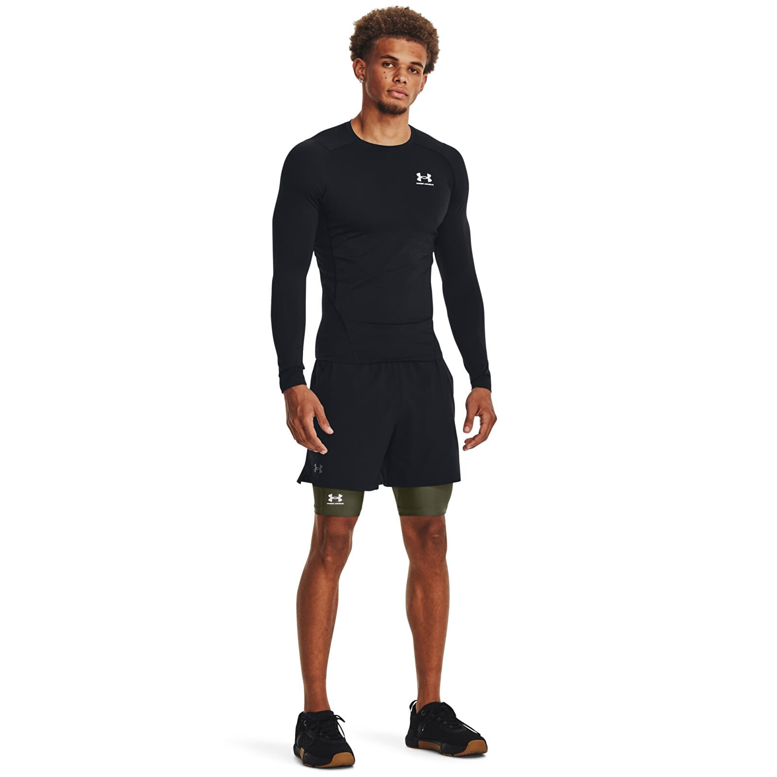 Pánské kraťasy Under Armour HG Armour Lng Shorts Green