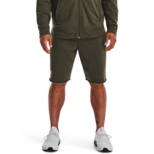 Under Armour RIVAL TERRY SHORT Green