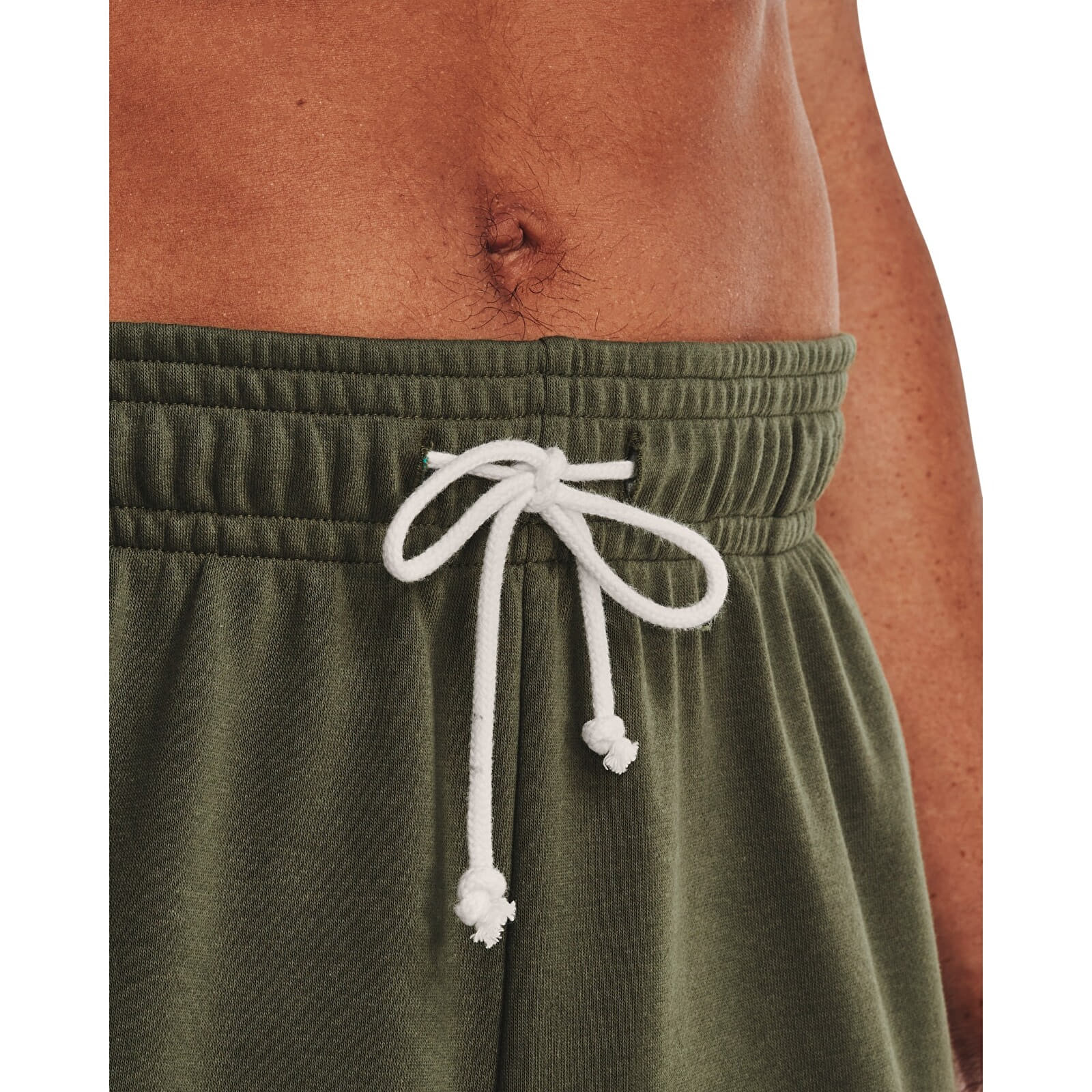Men's shorts Under Armour RIVAL TERRY SHORT Green