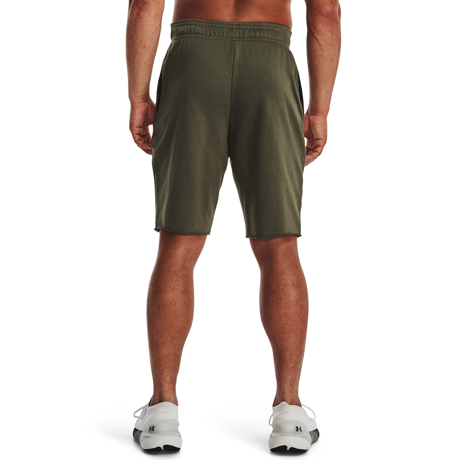 Men's shorts Under Armour RIVAL TERRY SHORT Green