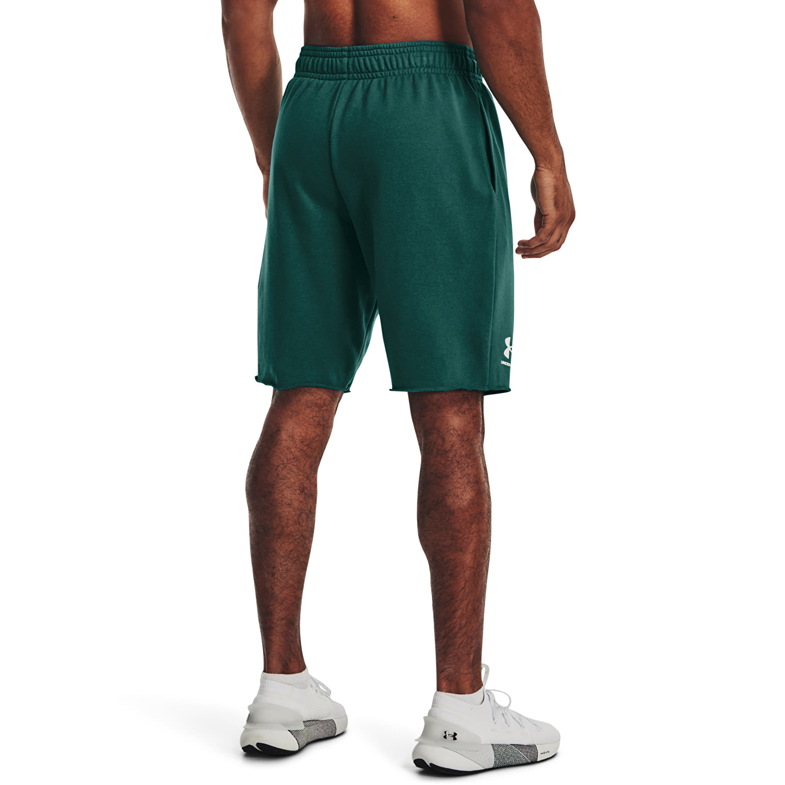 Shorts for menn Under Armour RIVAL TERRY SHORT Green
