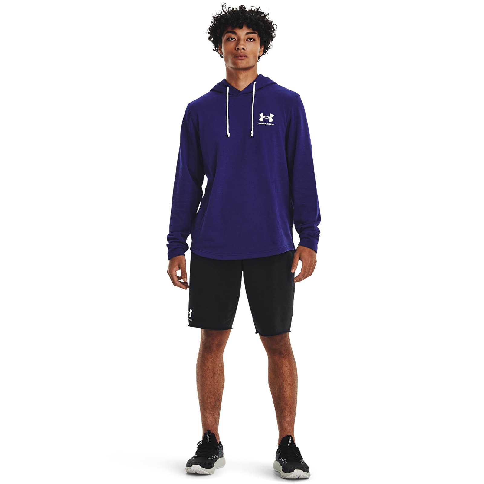 Men's hoodies Under Armour Rival Terry LC Hoodie Blue