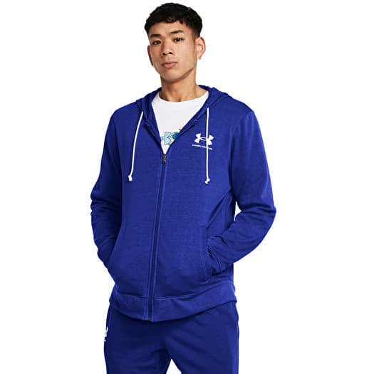 Under Armour Rival Terry LC FZ Blue