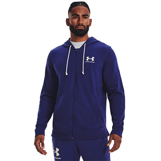 Under Armour Rival Terry LC FZ Blue