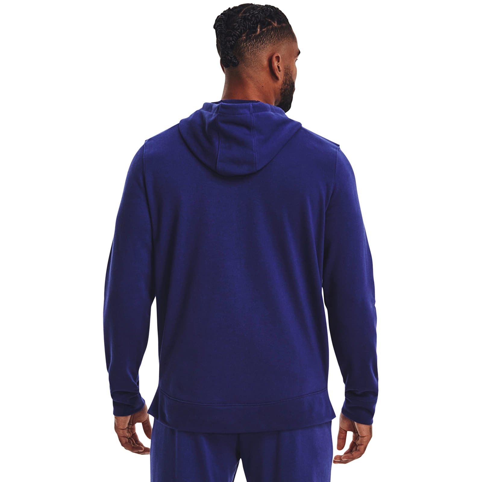 Hanorace pentru bărbați Under Armour Rival Terry LC FZ Blue