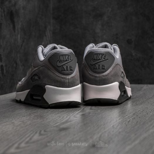 Nike air max top 90 leather tumbled grey