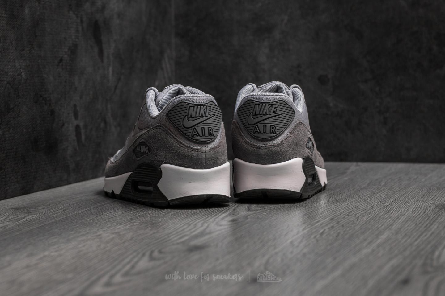 Damen Sneaker und Schuhe Nike Wmns Air Max 90 Cool Grey Wolf Grey Anthracite Footshop