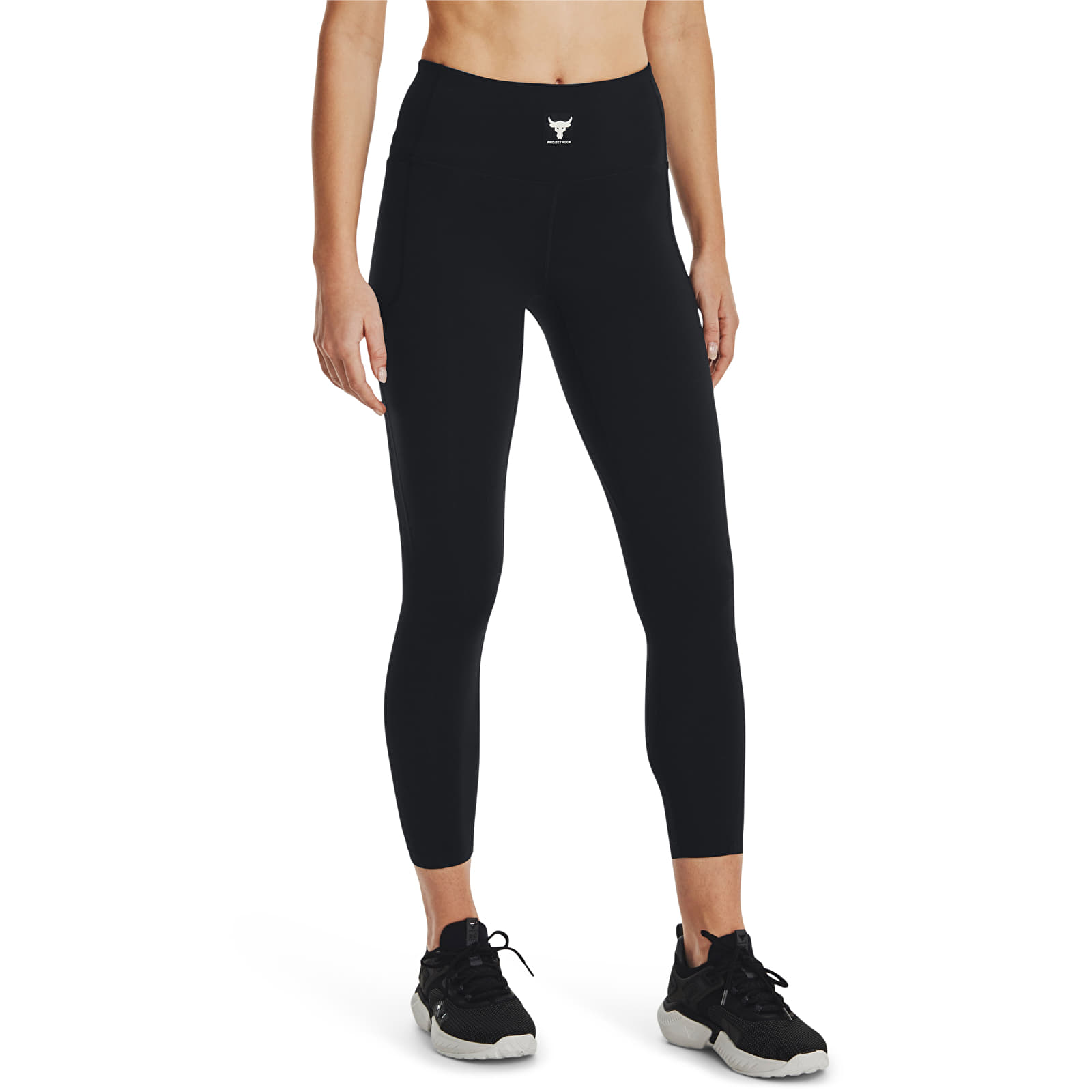 Γυναικεία κολάν Under Armour Pjt Rock Meridian Ankl Lgn Black