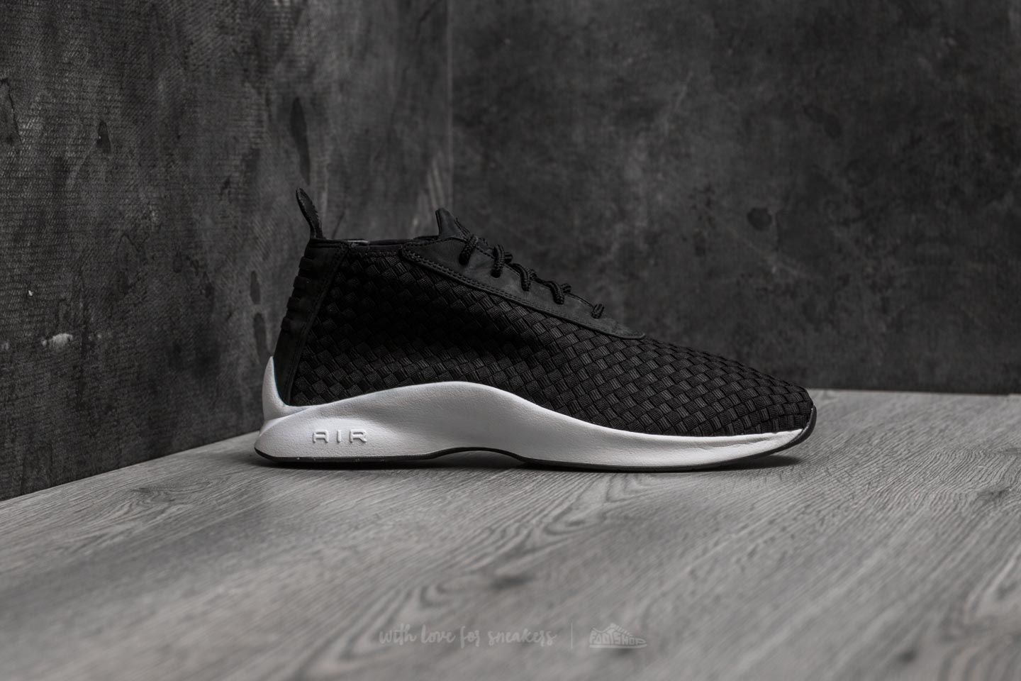 Men s shoes Nike Air Woven Boot Black Black Anthracite White Footshop