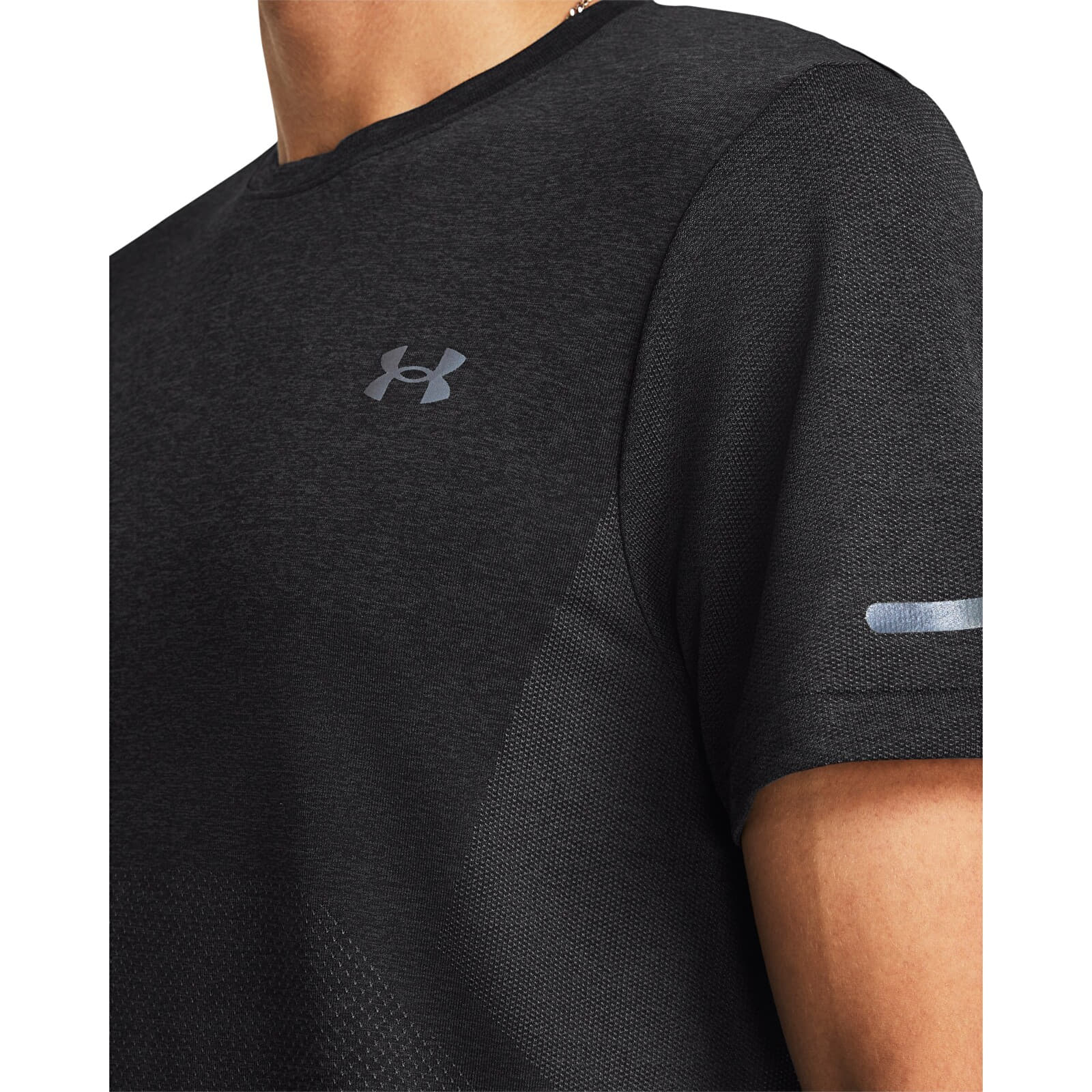 Pánská trička Under Armour SEAMLESS STRIDE SS Gray