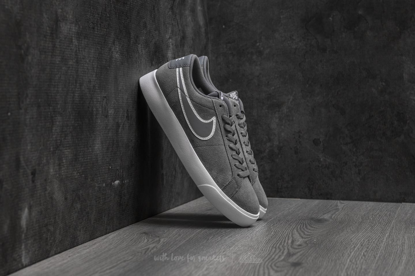Men's shoes Nike SB Blazer Vapor Cool Grey/ Cool Grey-White