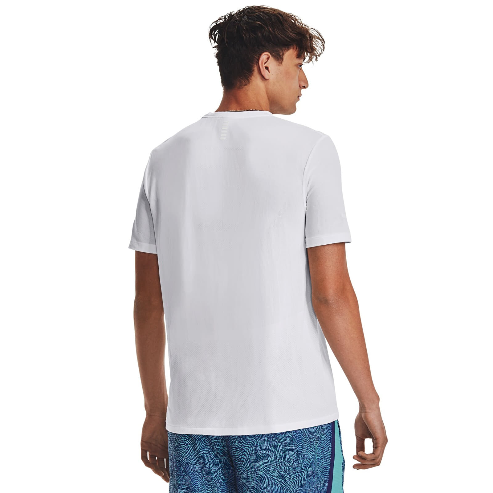 Pánská trička Under Armour SEAMLESS STRIDE SS White