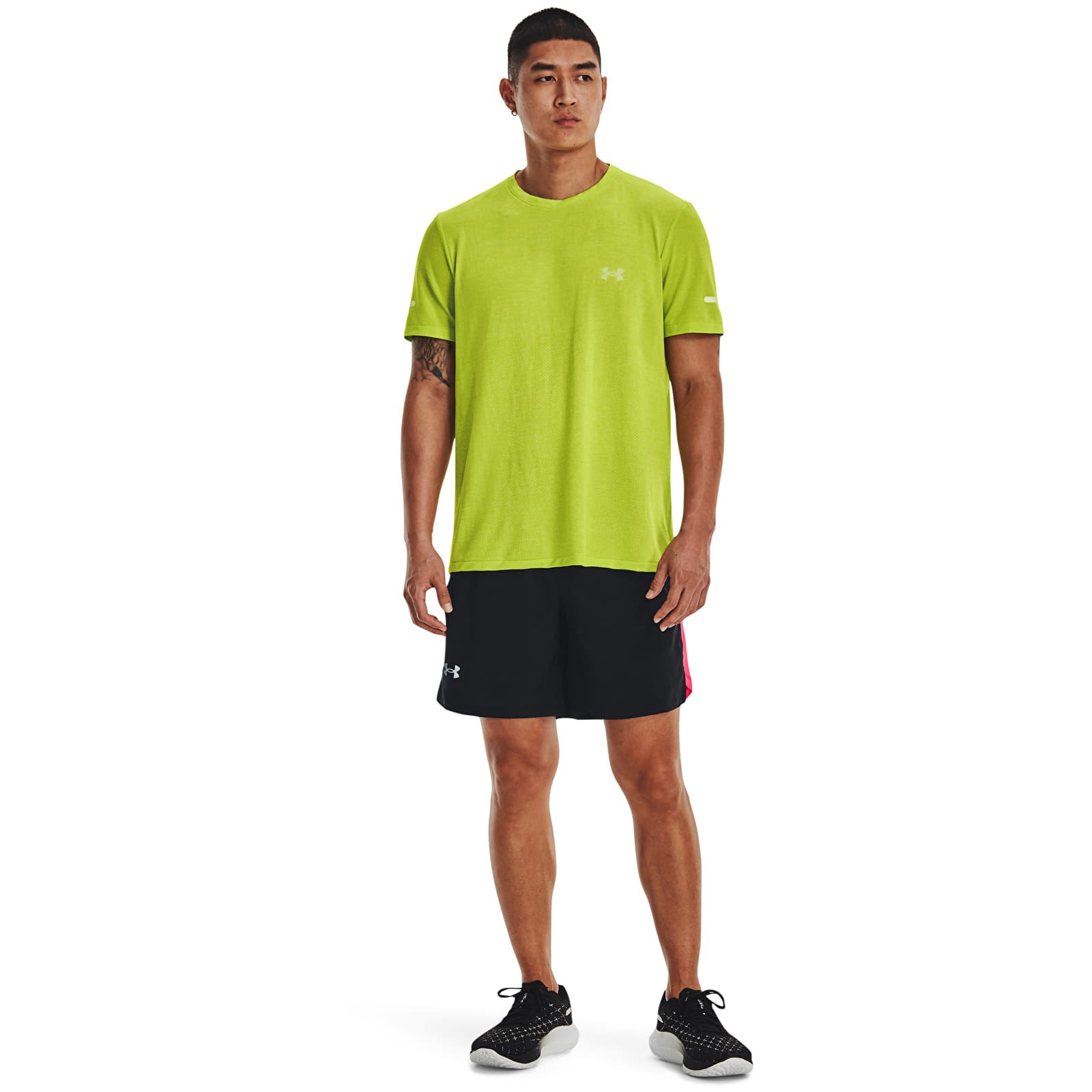 T-shirty męskie Under Armour SEAMLESS STRIDE SS Green