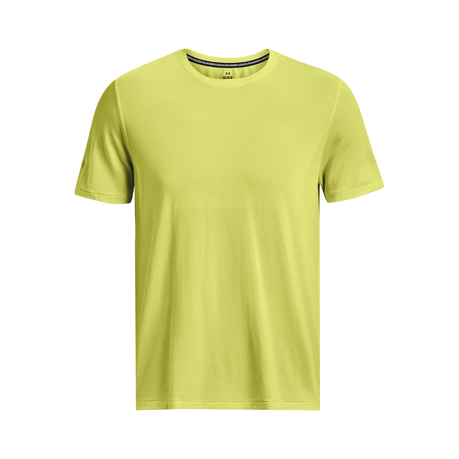 Férfi pólok Under Armour SEAMLESS STRIDE SS Yellow