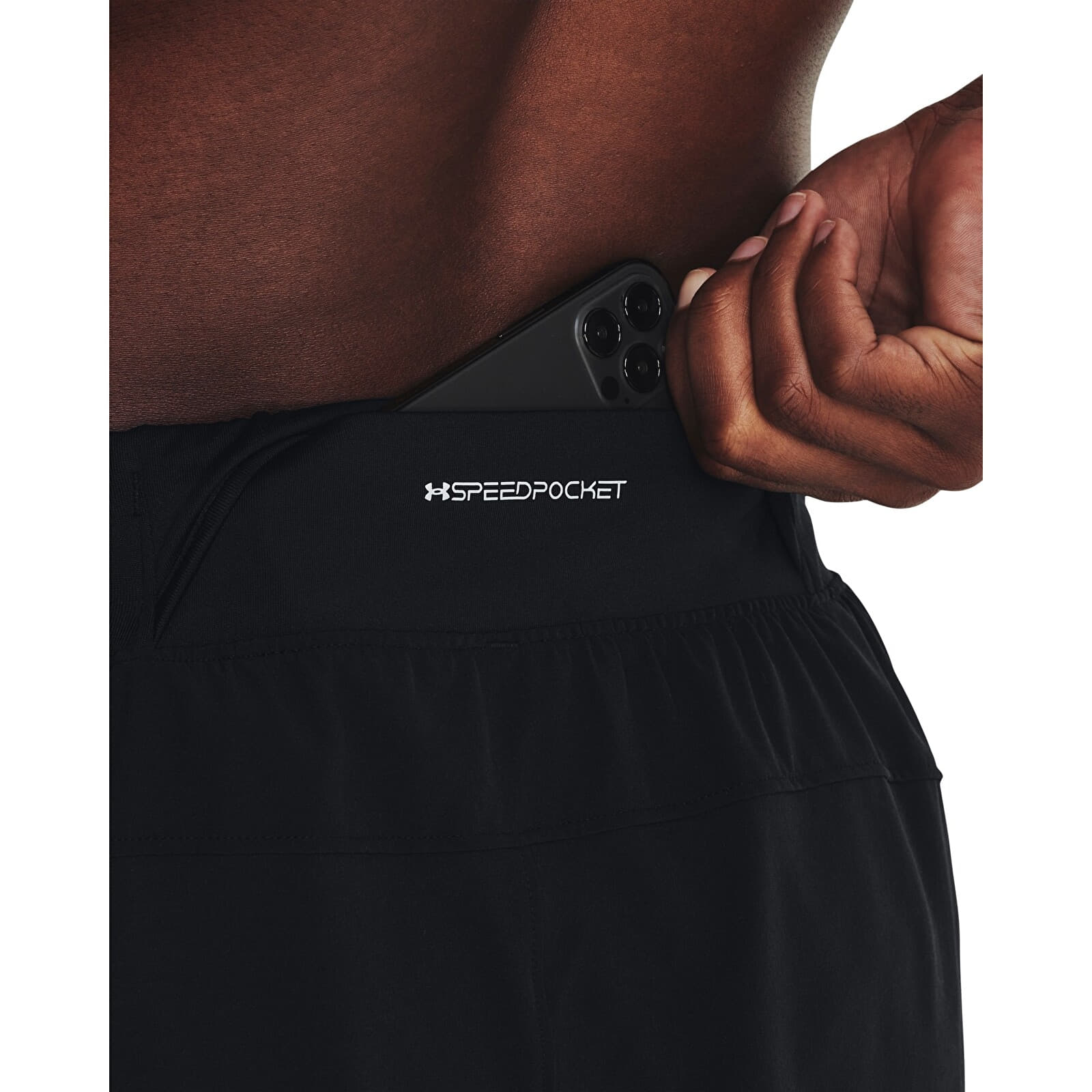 Férfi sortok Under Armour LAUNCH ELITE 7'' SHORT Black