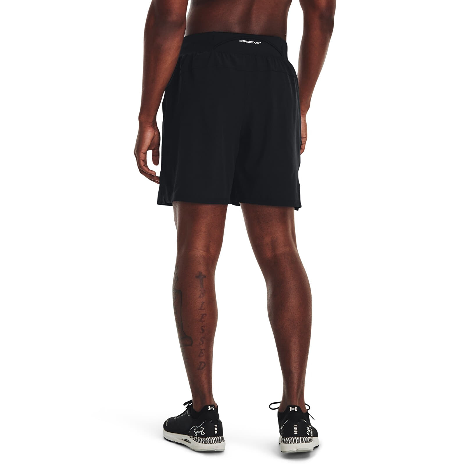 Férfi sortok Under Armour LAUNCH ELITE 7'' SHORT Black