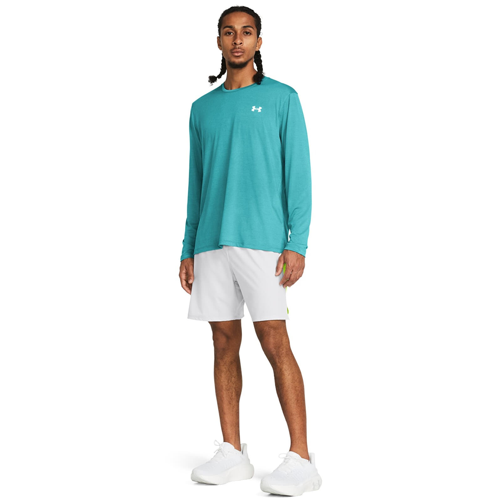Pánské kraťasy Under Armour LAUNCH PRO 7'' SHORTS Gray