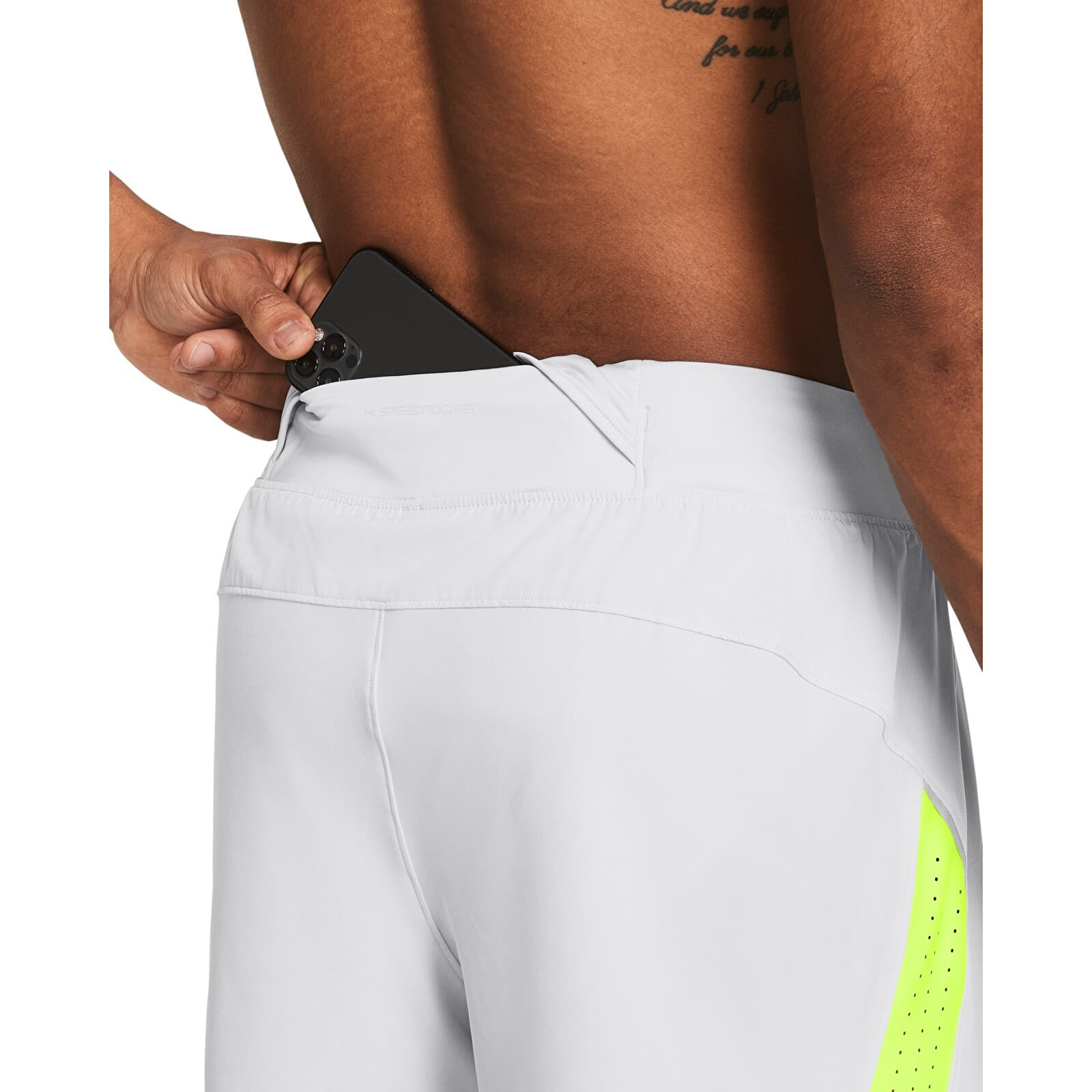 Pánské kraťasy Under Armour LAUNCH PRO 7'' SHORTS Gray