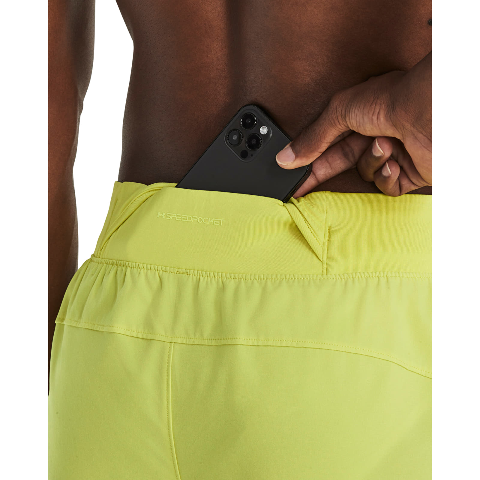 Férfi sortok Under Armour LAUNCH ELITE 7'' SHORT Yellow