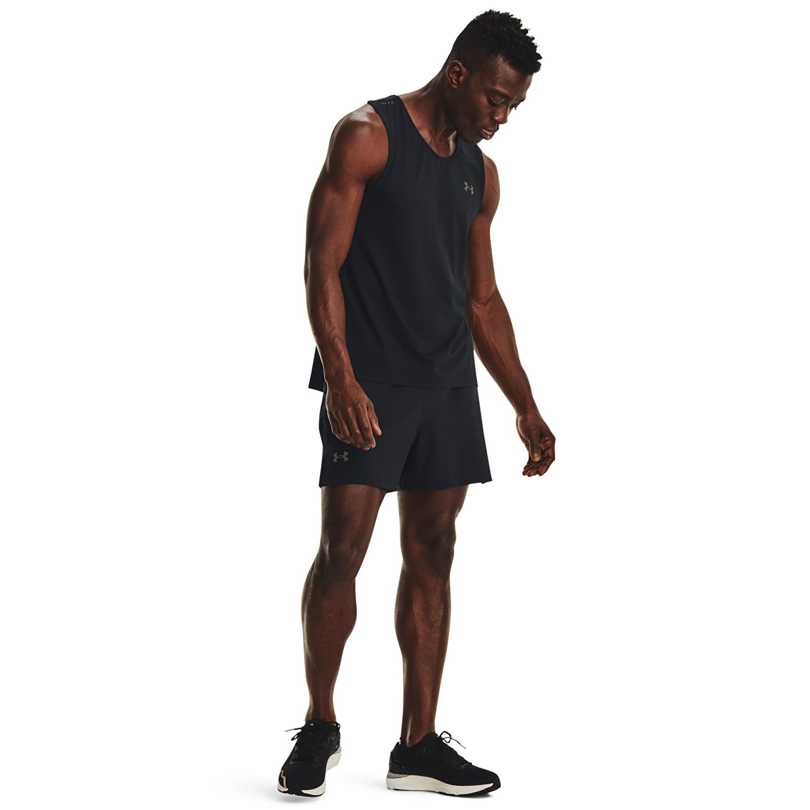 Pánské kraťasy Under Armour LAUNCH ELITE 5'' SHORT Black