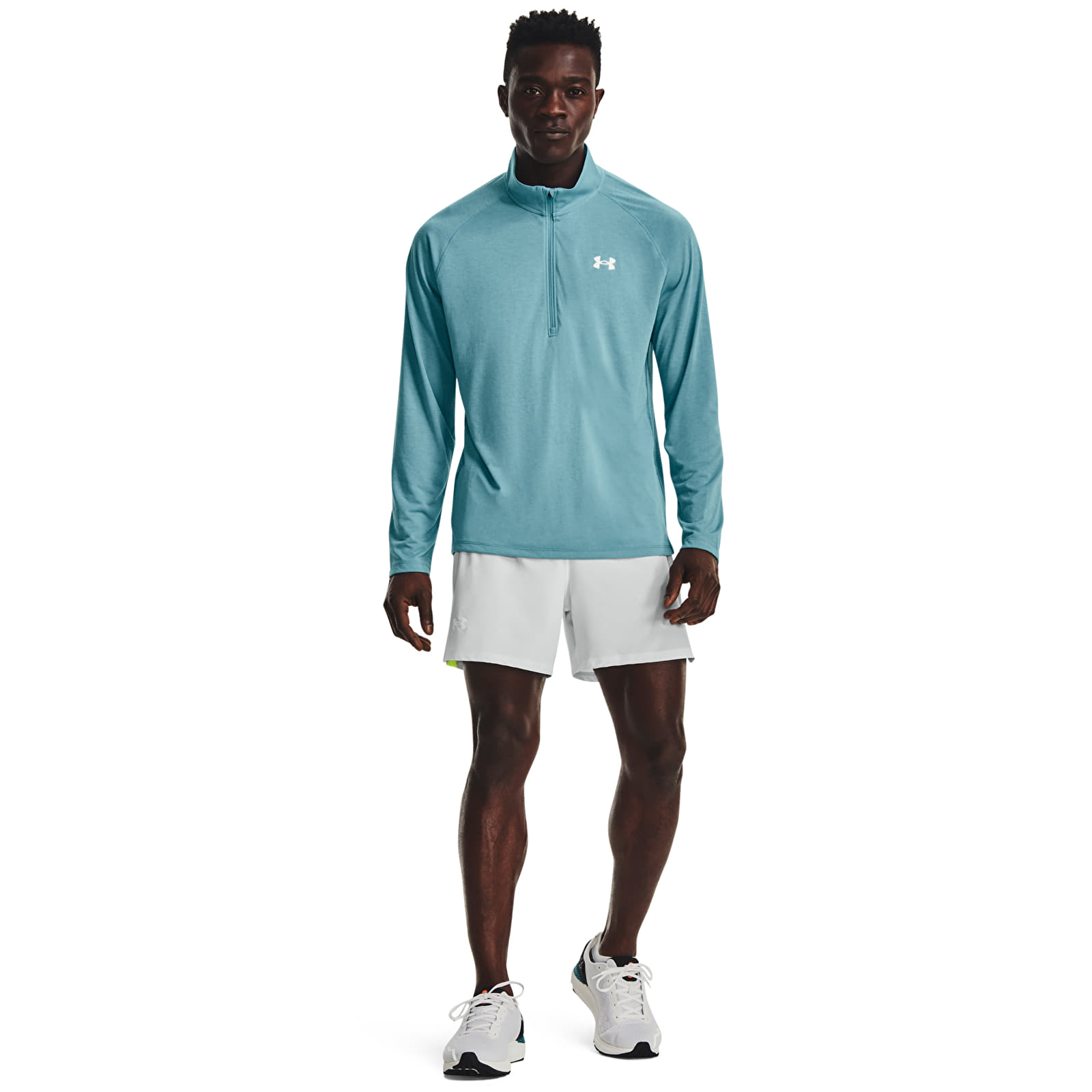Pánské kraťasy Under Armour LAUNCH ELITE 5'' SHORT Gray