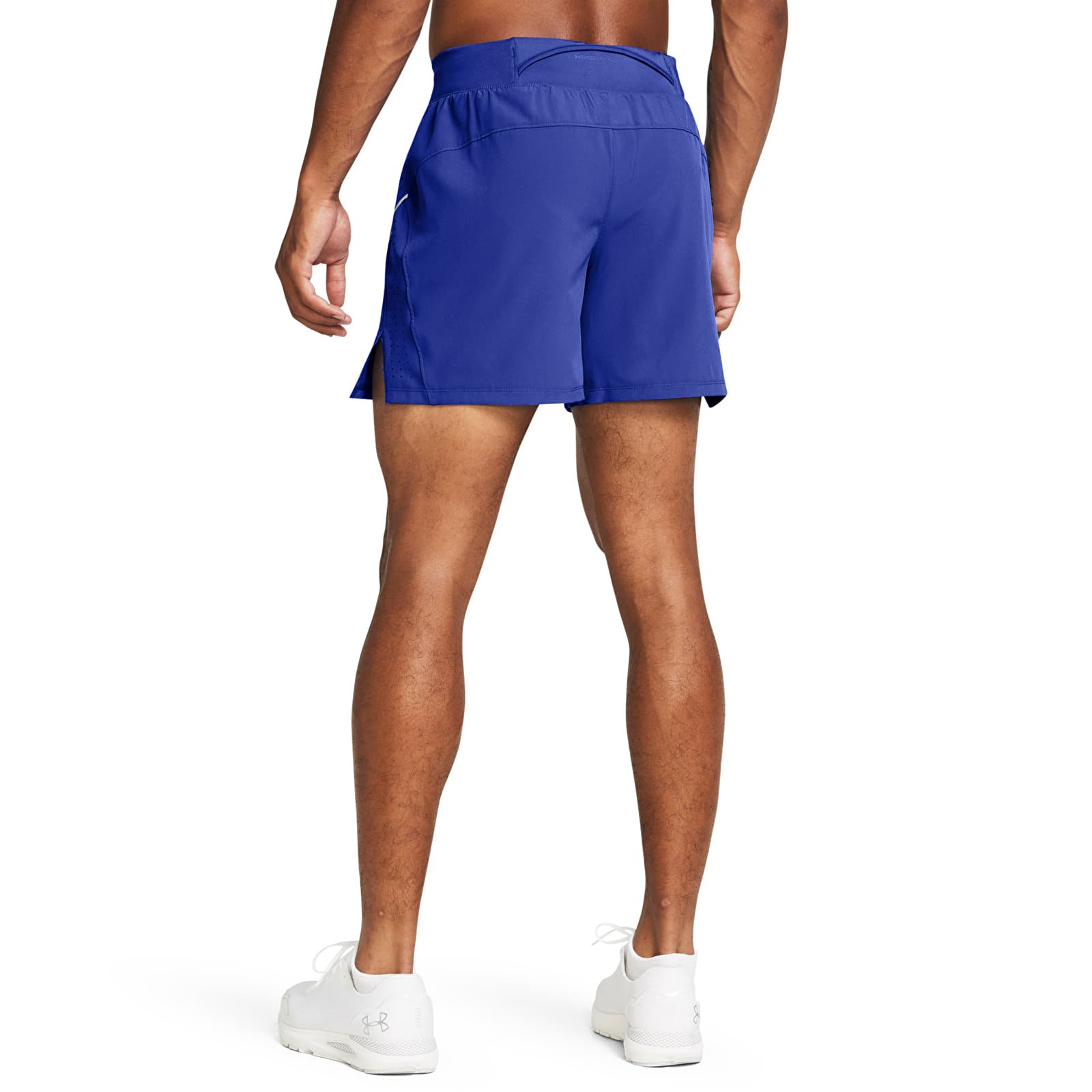 Shorts för män Under Armour LAUNCH ELITE 5'' SHORT Blue