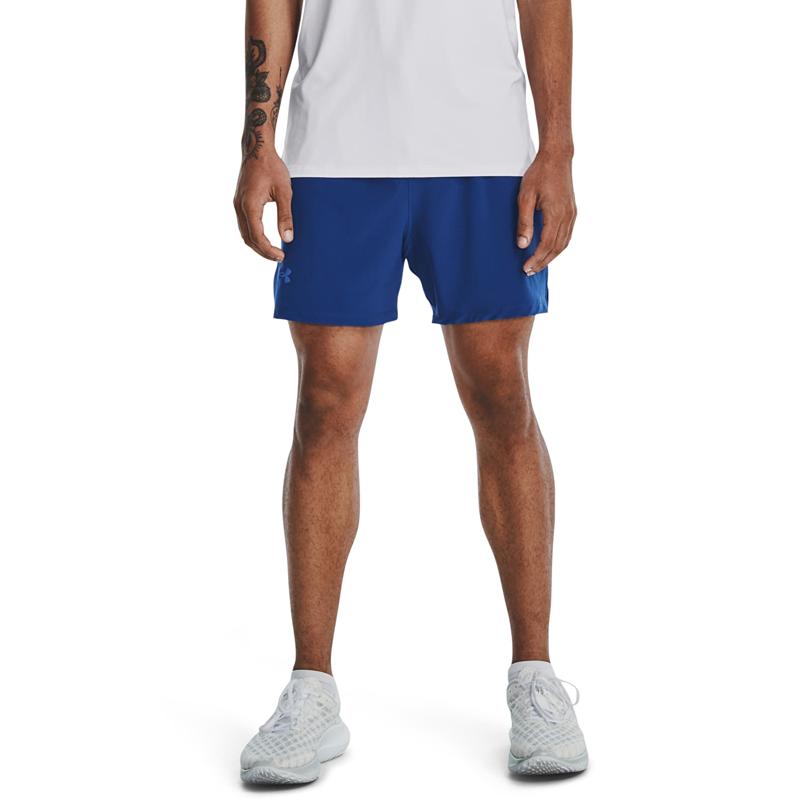 Pantaloncini uomo Under Armour LAUNCH ELITE 5'' SHORT Blue