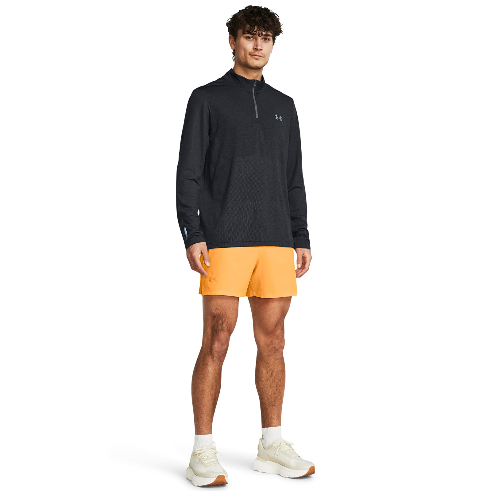 Férfi sortok Under Armour LAUNCH PRO 5'' SHORTS Orange