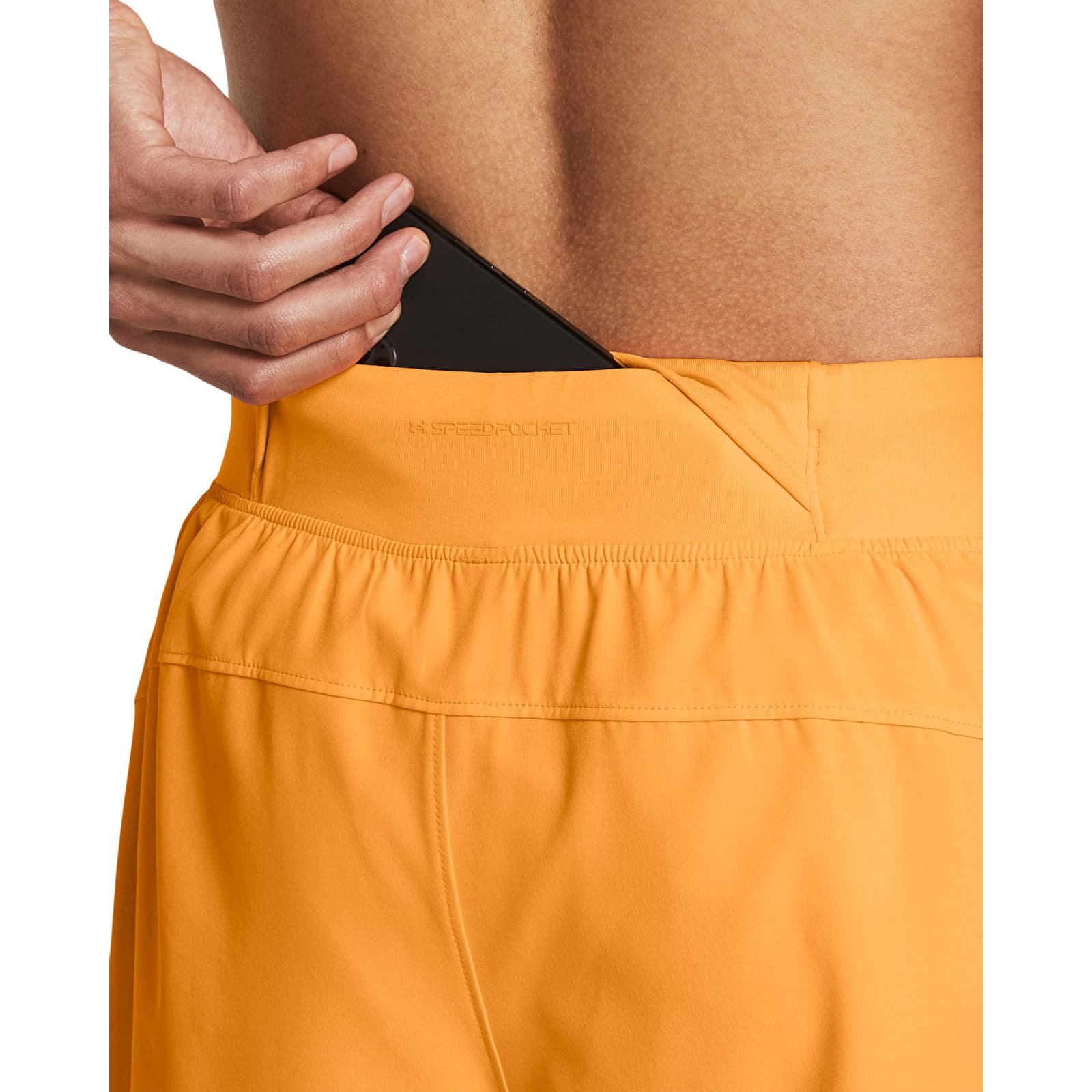Férfi sortok Under Armour LAUNCH PRO 5'' SHORTS Orange