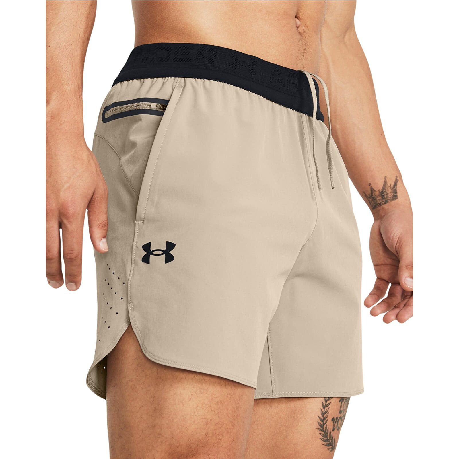 Pánské kraťasy Under Armour Peak Woven Shorts Brown