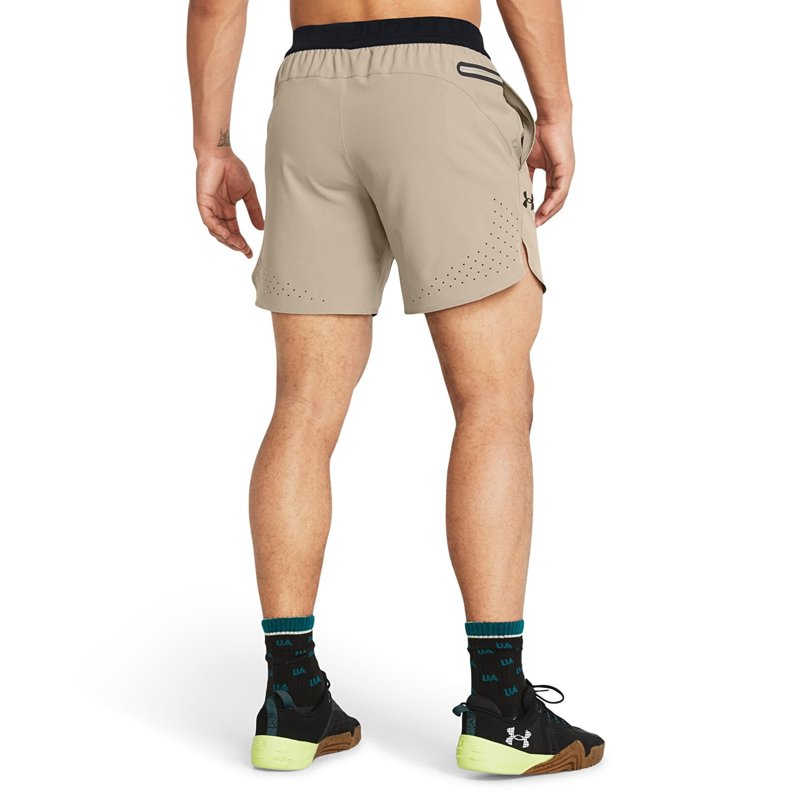 Pánské kraťasy Under Armour Peak Woven Shorts Brown