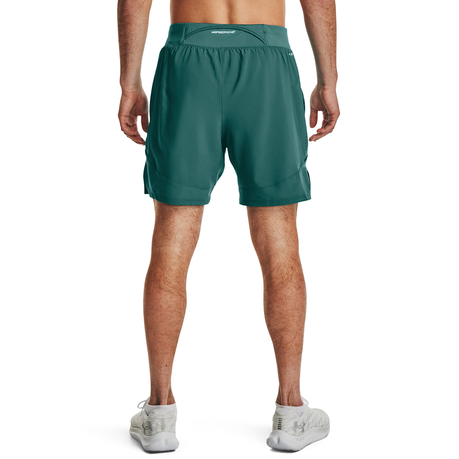 Pánske šortky Under Armour LAUNCH ELITE 2in1 7'' SHORT Green