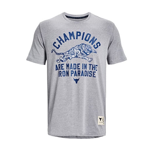 Póló Under Armour PJT ROCK CHAMP SS Gray
