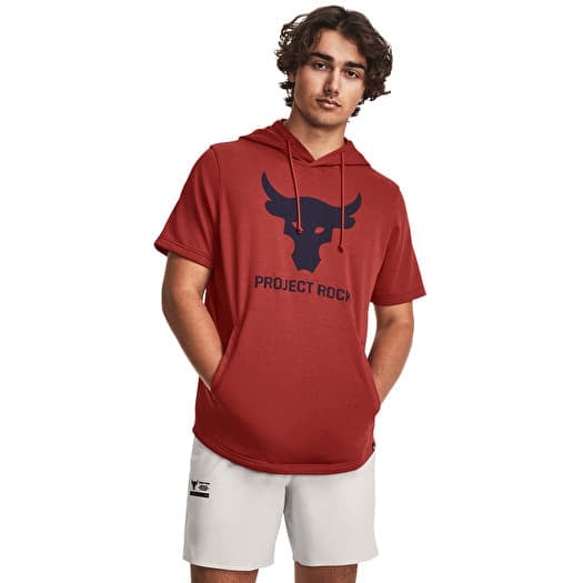 Under Armour Pjt Rock Terry SS Hoodie Red