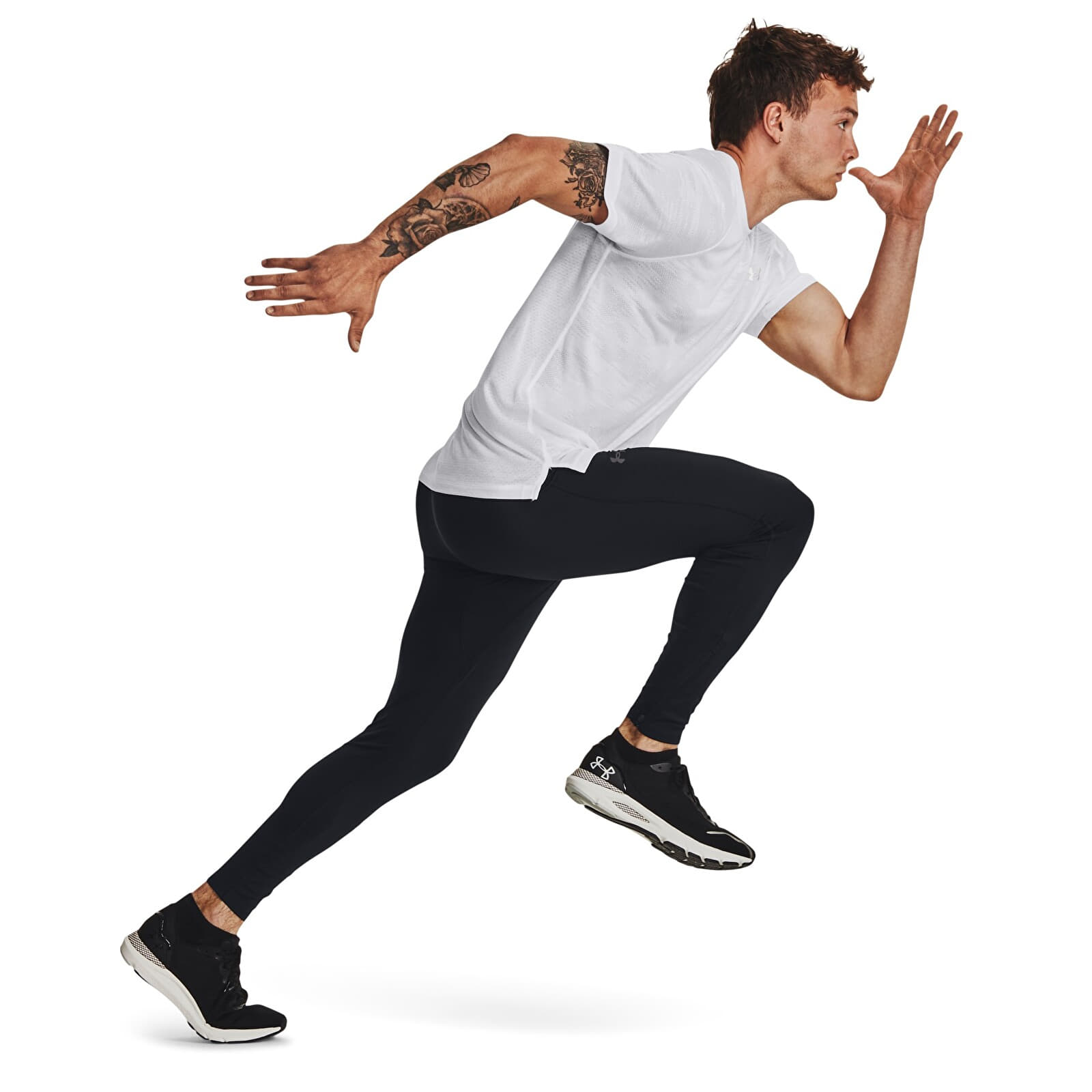 Leggings für Herren Under Armour QUALIFIER ELITE TIGHT Black