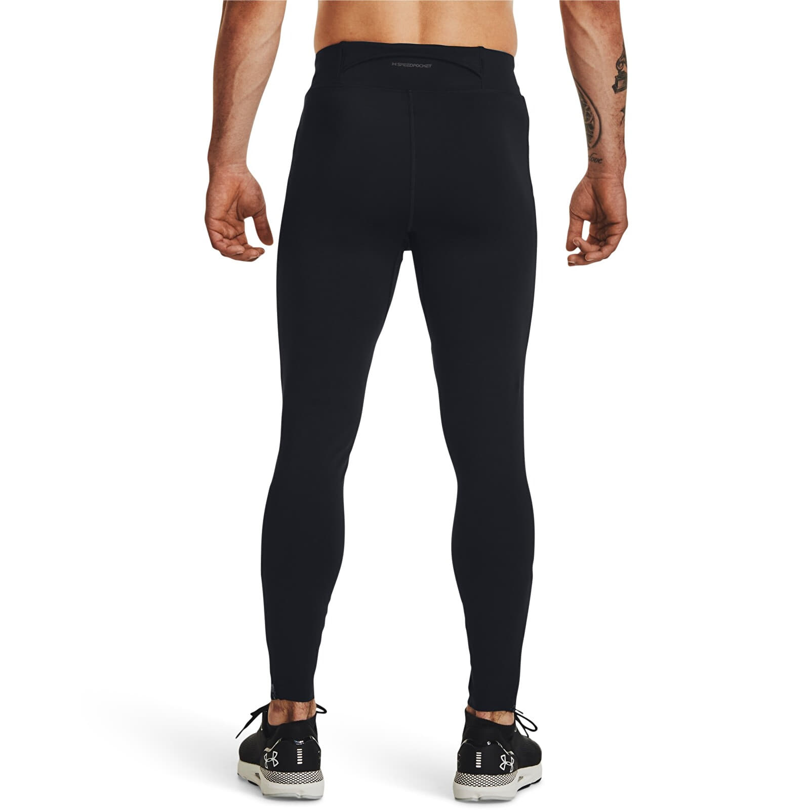 Leggings für Herren Under Armour QUALIFIER ELITE TIGHT Black