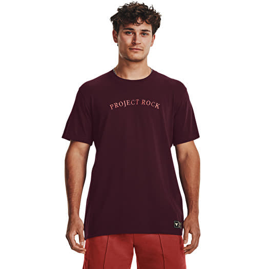 Under Armour PJT ROCK CREST HW SS Maroon
