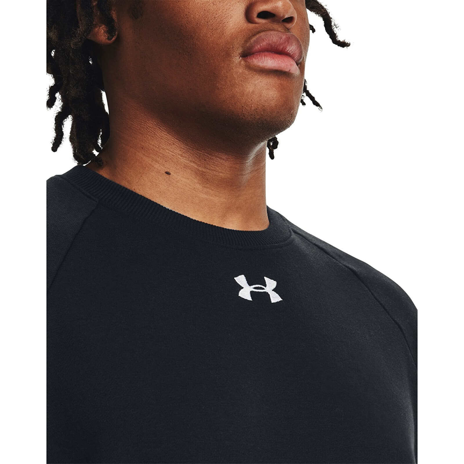 Mikiny Under Armour Rival Fleece Crew Black