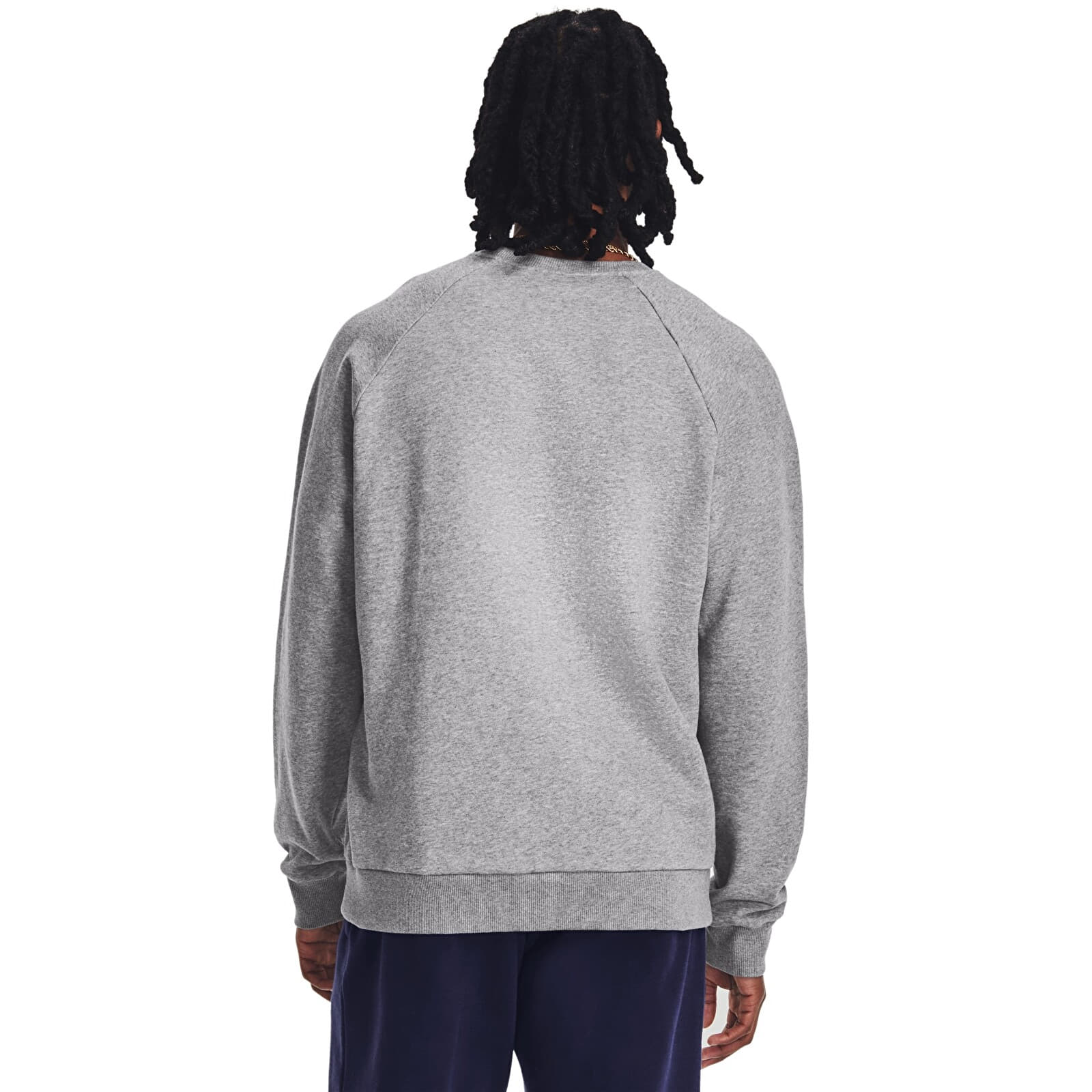 Mikiny Under Armour Rival Fleece Crew Gray