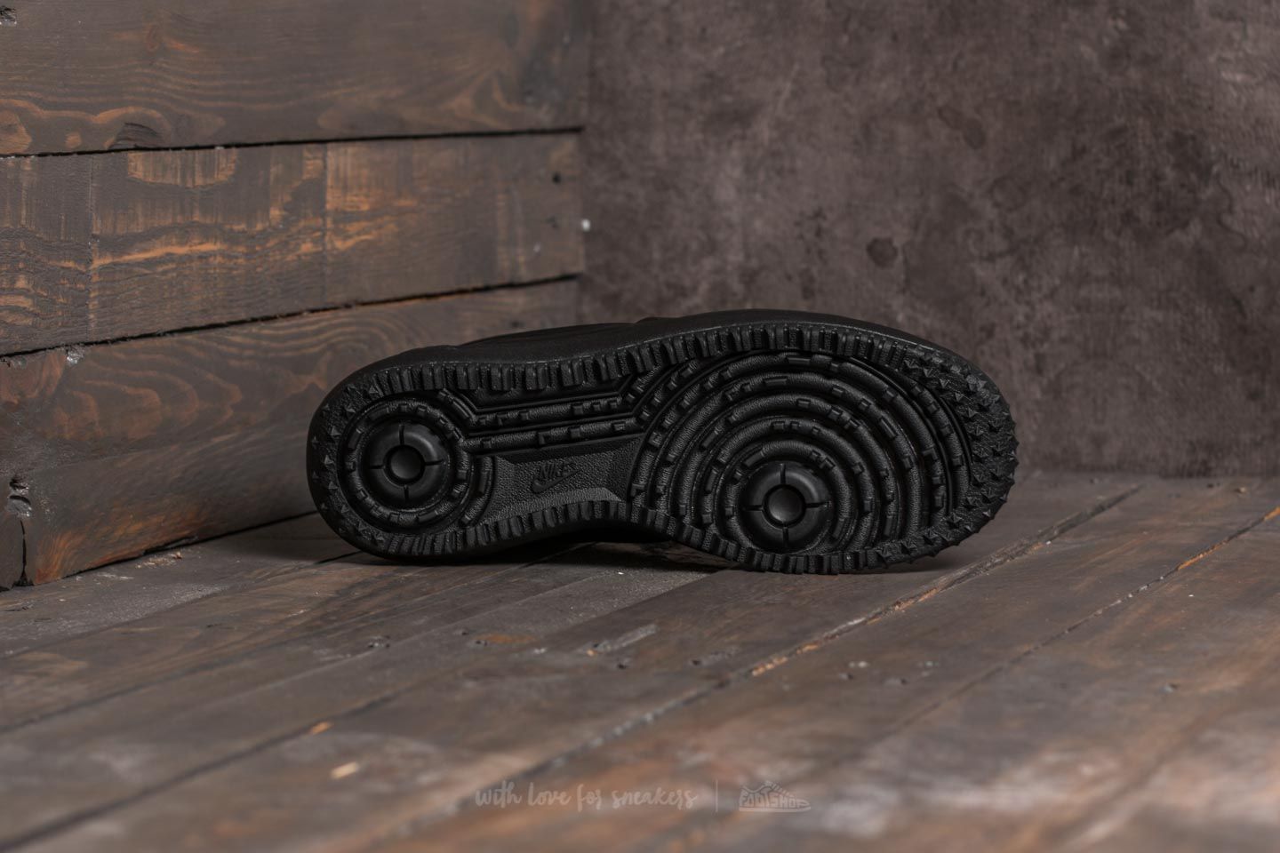 Men's shoes Nike Lunar Force 1 Duckboot Low Black/ Black-Black